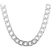 Men's Stainless Steel Hexagon 20" Link Chain
