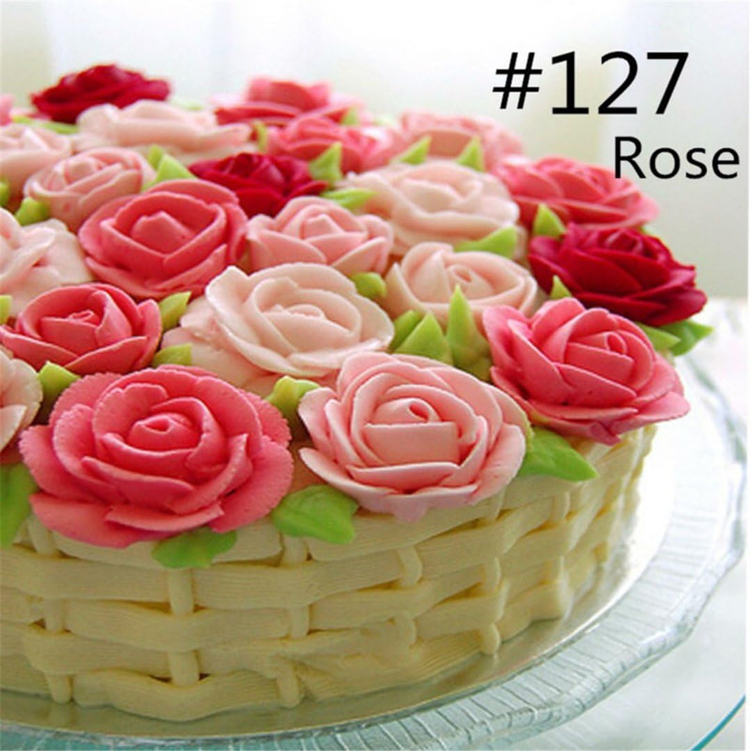 Muuzoning 3 Pieces Poche A Douille Accessoires De Decoration Douille Patisserie En Inox Pour Decoration De Gateaux Ideal Douilles Patisserie En Acier Inoxydable Pour Tarte Biscuit Cupcakes Gateau 1 Accessoires De Decoration Cuisine Et Maison