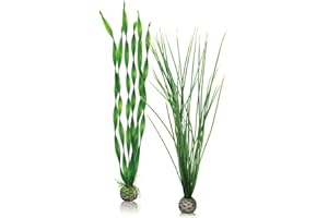 biOrb Large Green Plant Set, Colorful and Durable Aquarium Decorations