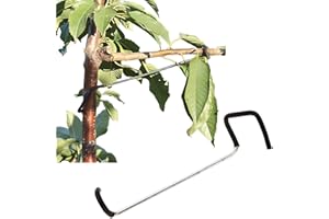 WLSANX Fruit Tree Limb Spreader 20pcs,10inch Branch Puller,New Fruit Branch Spreader Plastic Hose Wrapped Iron Wire Don't Damage Branches,Tree Open Angle Pull Branch Bending Tool (26T)