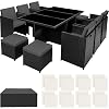 tectake-800855-Conjunto-de-Muebles-de-Jardin-Poliratan-Set-Exterior-6X-Sillas-4X-Sillones-Puf-1x-Mesa-Incl-Funda