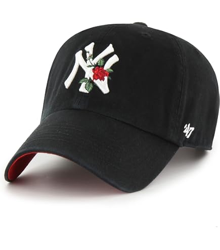 Amazon.com: 47 Brand MLB New York Yankees Unisex Khaki Red Heart