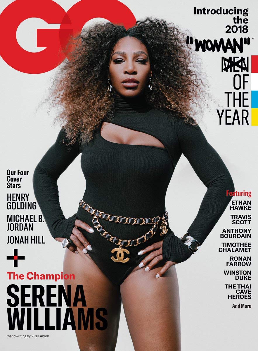 Gq Magazine December 2018 January 2019 Woman Of The Year Serena Williams Cover Amazon Com Books