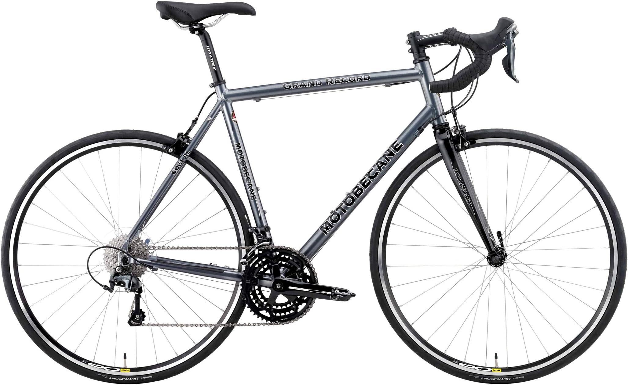 Motobecane 2018 Grand Record Aluminum Frame Carbon Fork 30 Speed 4700 STI 700c Road Bike