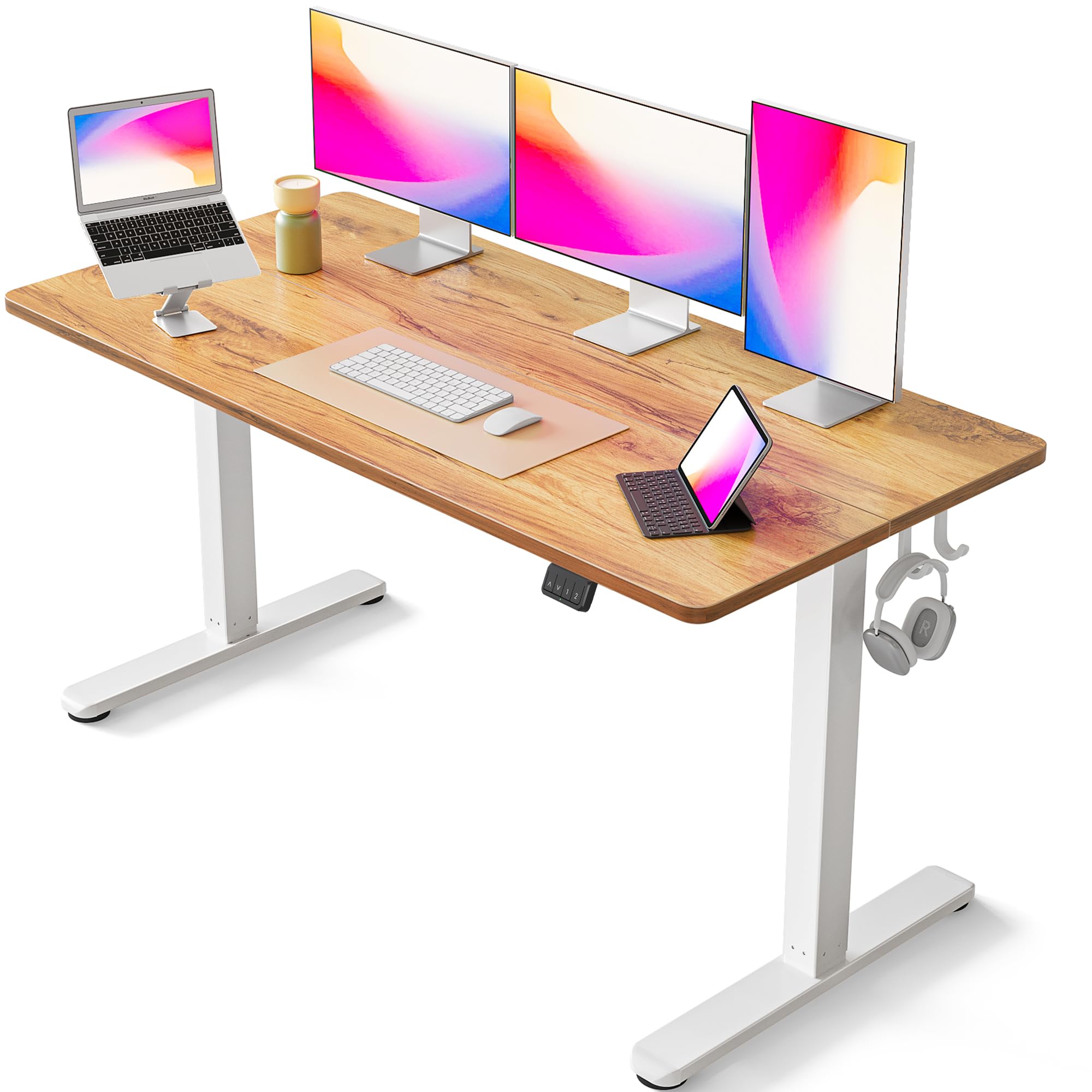 FEZIBO Electric Standing Desk, 60 x 24 Inches