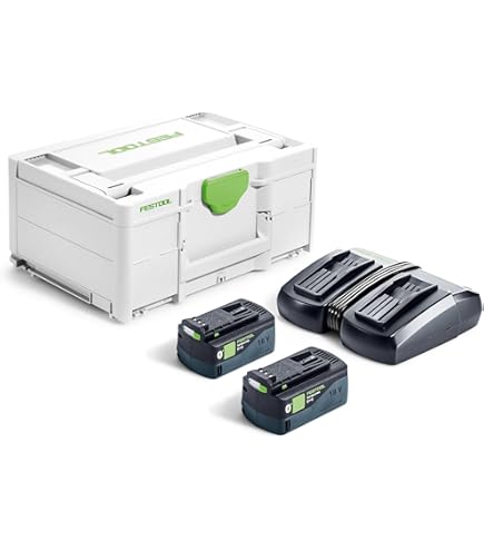 Amazon.com: Festool 577108 Energy Set SYS 18V 2x4.0/TCL6DUO