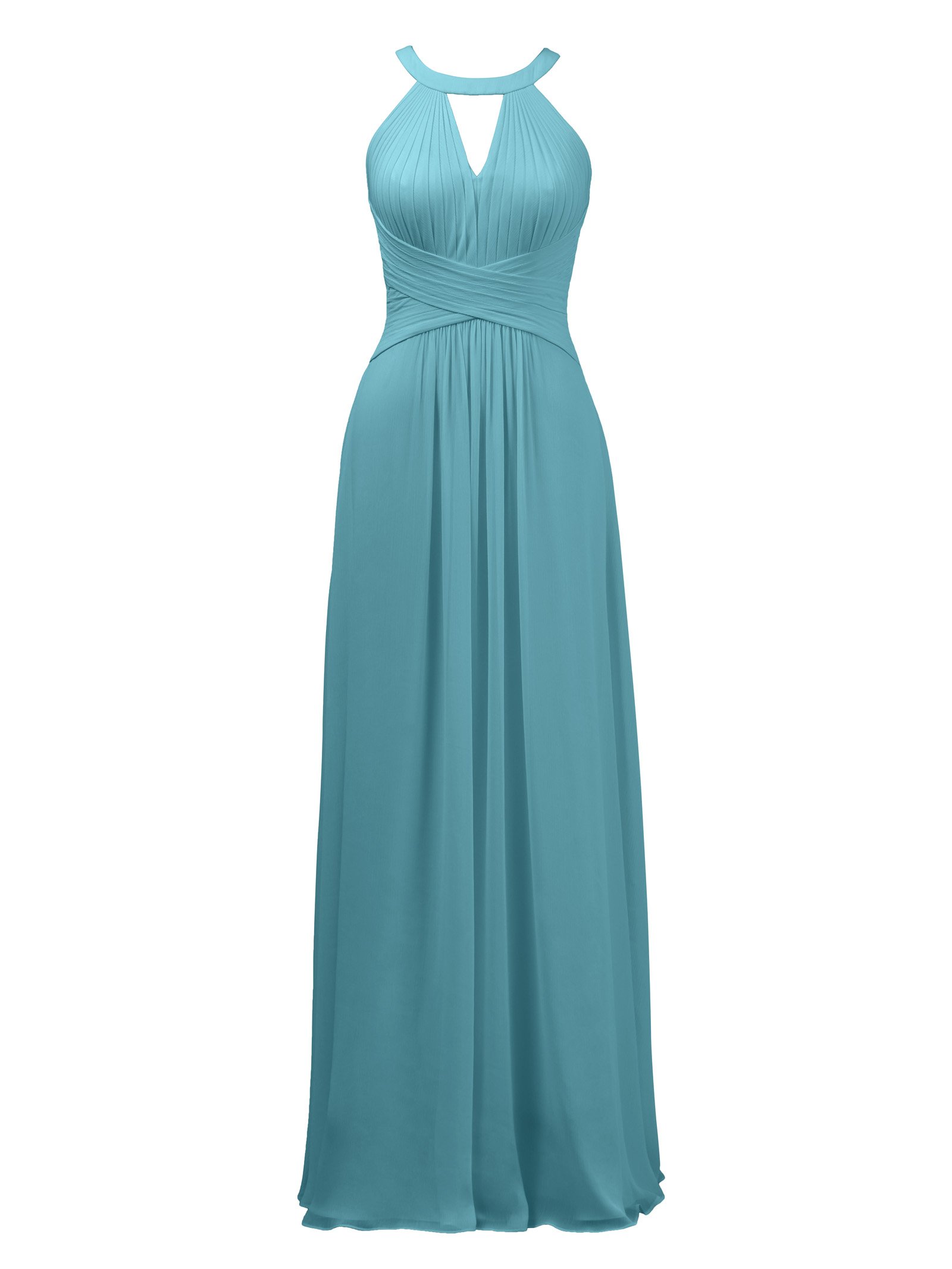 Alicepub Chiffon Bridesmaid Dresses Long Formal Dress for Women Party