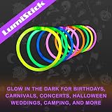 Lumistick Glow Stick Necklaces Bracelets Party Lights 300 Assorted 8 Inch Long view 5