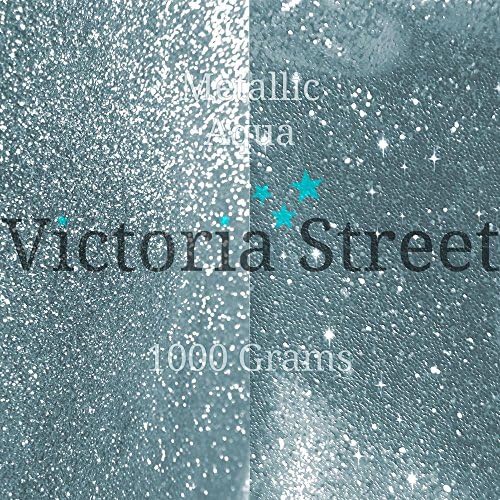 Victoria Street Glitter - Metallic Aqua - Fine 0.008" / 0.2mm (Blue Sea)[25 Grams]