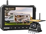 Magnetic Solar Wireless Backup Camera for Truck, 5