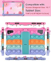 DETUOSI Silicone Case for VASTKING KingPad K10 Pro
