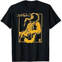 T-shirt Jimi Hendrix Gildan – Maglia Classica Uomo/donna In Cotone, Licenza Ufficiale