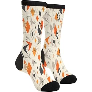 Yrassio Novelty Crew Socks for Women Men | Dress Sock, Casual, formal, Party, Costume