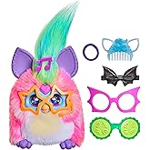 Furby Vibes Rose Berry Interactive Electronic Plush Toy for Girls &amp; Boys 6+ (Amazon Exclusive)
