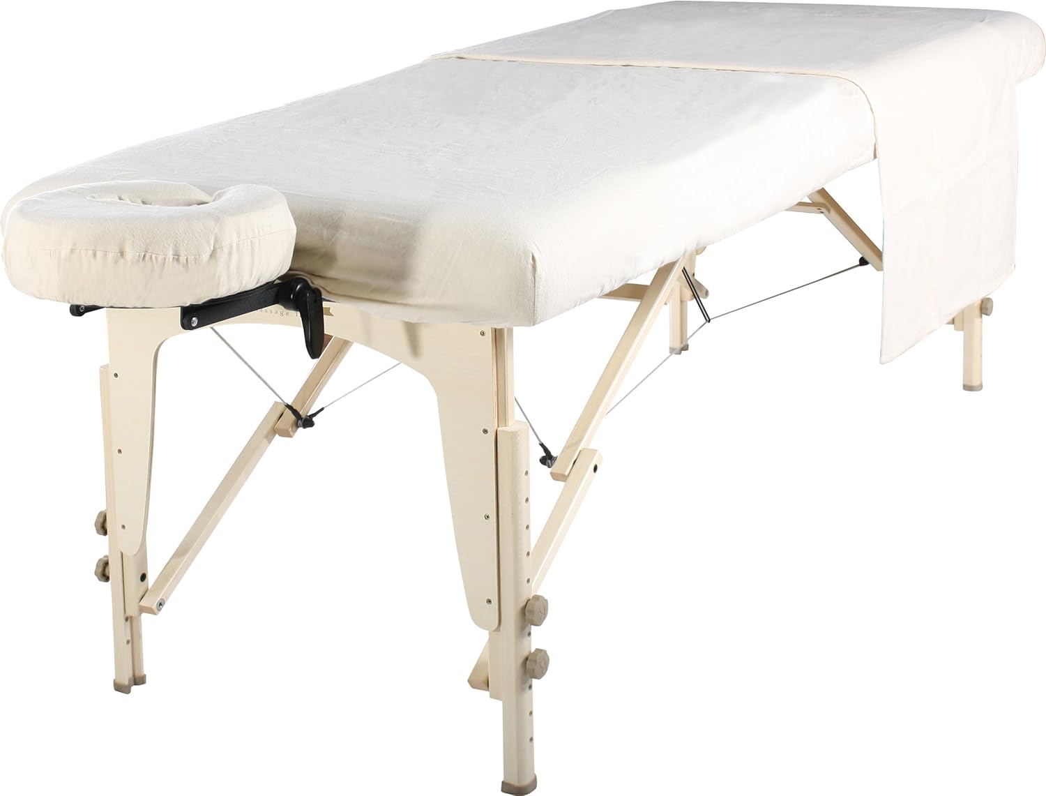Master Massage Table Flannel Sheet Set 3 In 1 Table Cover, Face Cushion Cover, Table Sheet Black, 1count : Beauty