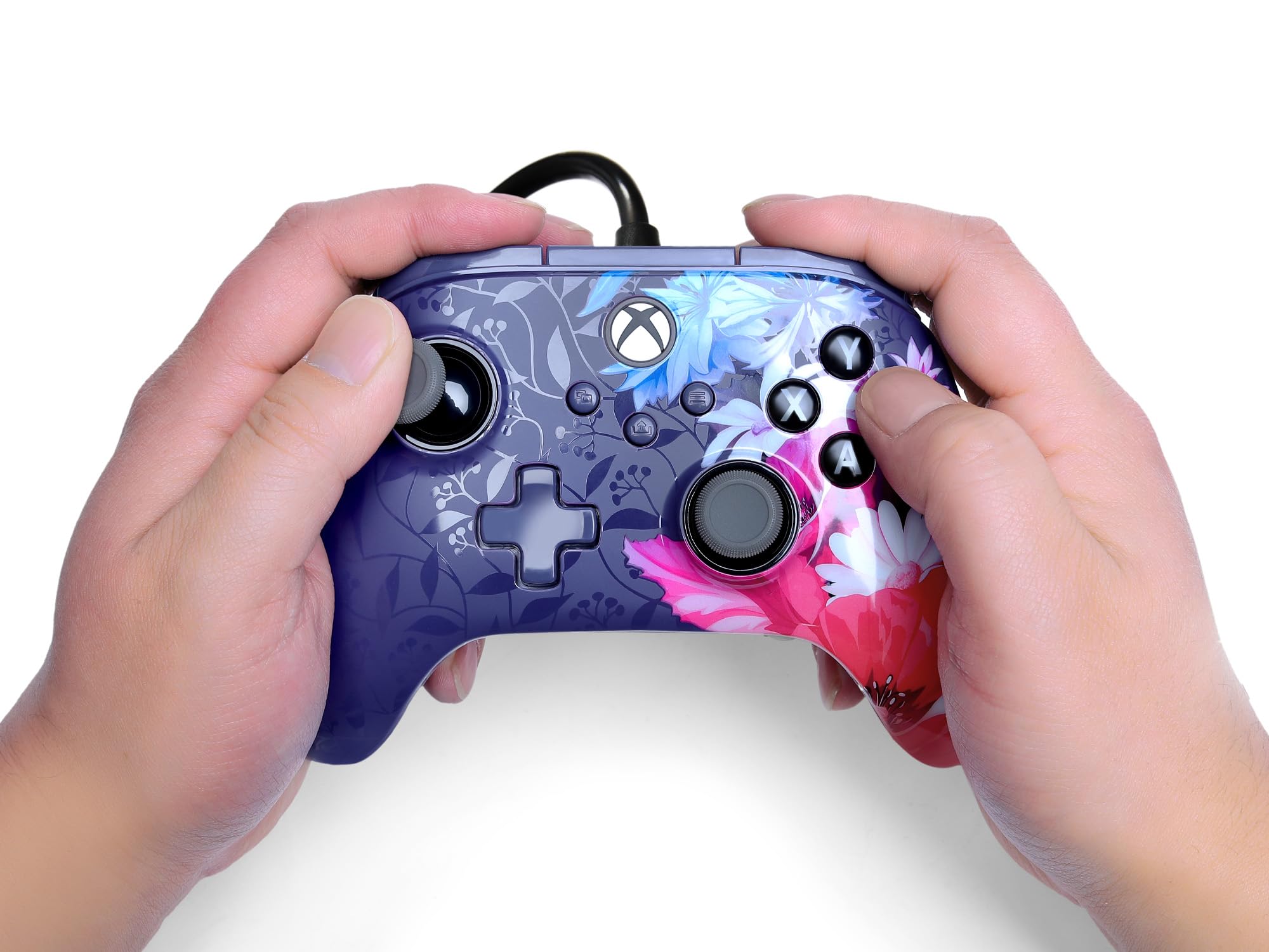 PowerA Advantage Plus Wired Controller for Xbox Series X|S - Night Blossom 2