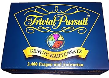 Trivial Pursuit - Genus, Kartensatz mit 2400 Fragen