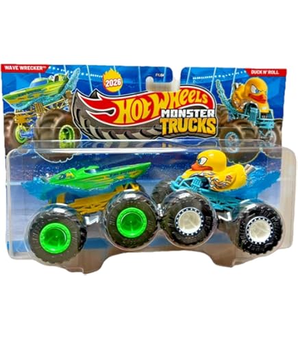 Amazon.com: Hot Wheels Duck N' Roll - Street Beasts 2/10 - Yellow