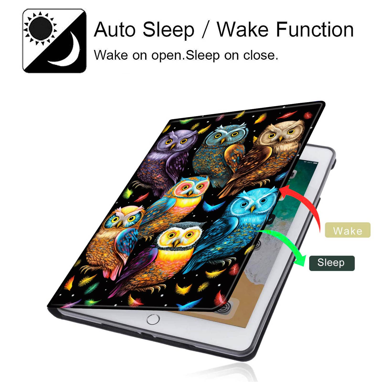 Case for All-New Kindle Fire HD 8 & 8 Plus Tablet