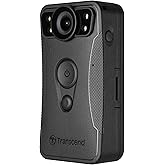 Transcend 128GB DrivePro Body 30 Action Camera, with Night Vision | with Audio and Video Recording, 12 Hours Battery, Wi-FI &amp; Bluetooth, IP67 Weatherproof for Law Enforcement