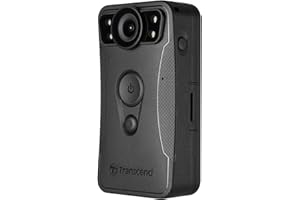 Transcend 128GB, DrivePro Body 30, Body Camera, Night Vision, Wi-FI & Bluetooth, IP67 Weatherproof, 1440P 2K QHD, 12-Hour Battery Life, Ideal for Law Enforcement & Security - TS128GDPB30A