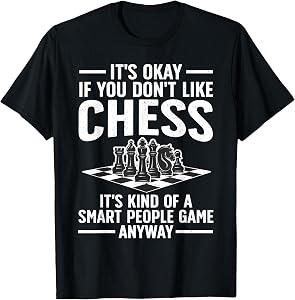 Cool Chess Players Art for Men Boys Kids Chess Lover Novelty T-Shirt Small