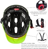 EXCLUSKY Kids Bike Helmet 50-57cm Adjustable 5-13 Years EU CE view 4