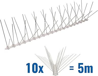 Pestsystems Unknown 5 Metros Base de Policarbonato-4-hileras de Púas