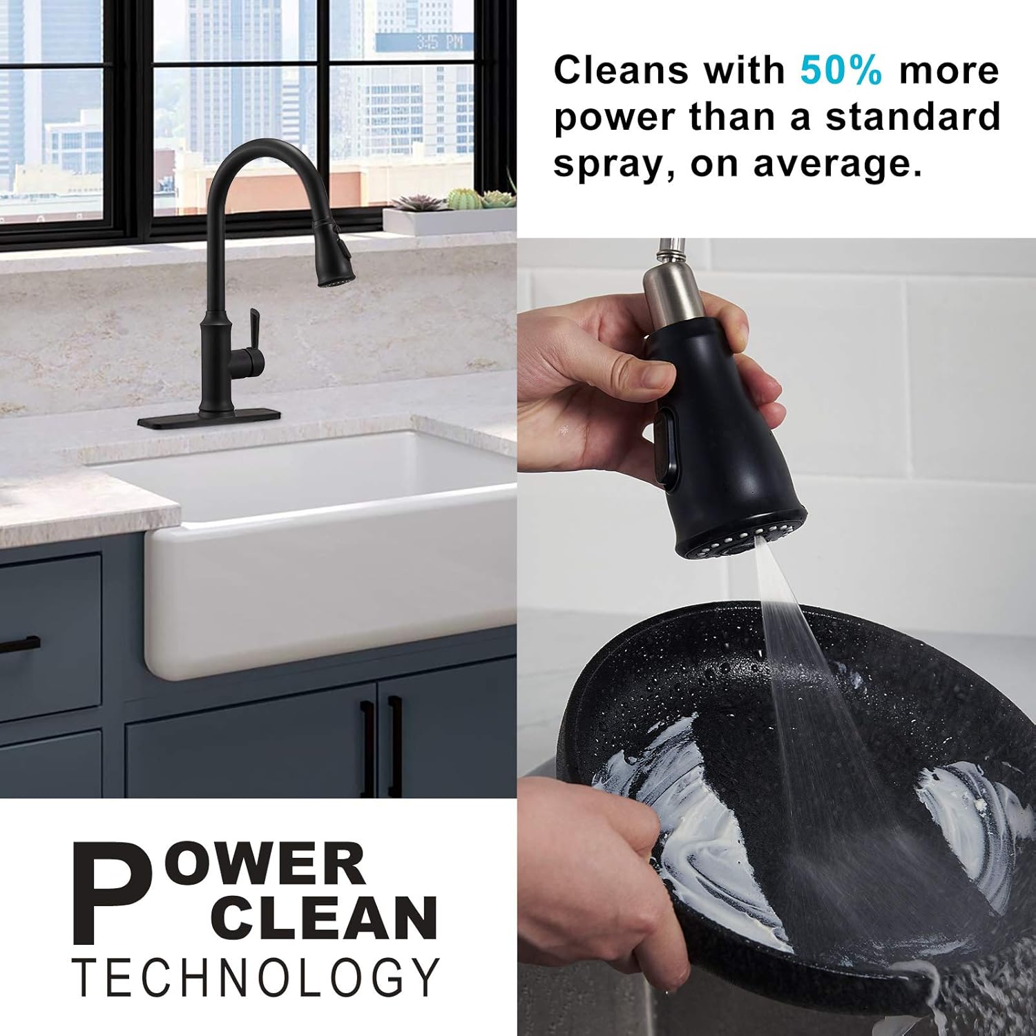 Pull Down Kitchen Sink Faucet Contemporary Matte Black Single Handle Gooseneck Stainless Steel Pull Out Kitchen Faucet with Sprayer Peppermint - - 