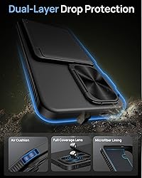 SIXBOX for Samsung Galaxy S25 Case Wallet, Built-in
