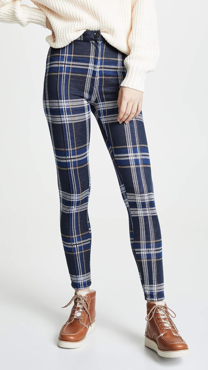 free people plaid pants