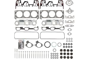 KAC Full Head Gasket Set for 00-05 Impala 3.4L,00-03 Century,99-03 Malibu,99-05 Grand Am/Montana,97-05 Venture,02-05 Rendezvous Engine Cylinder Head Gasket ES72892,HS9957PT1,HS9071PT2,HS9071PT