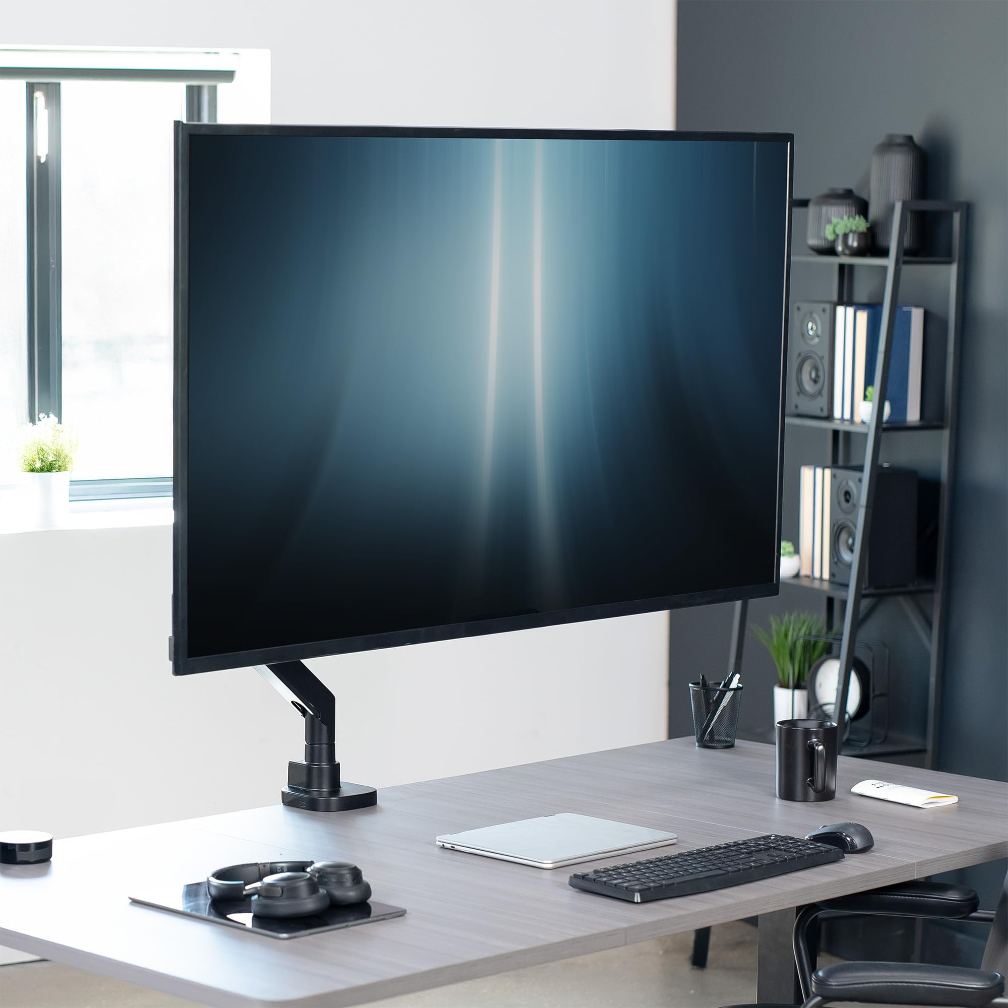 VIVO Steel VESA Extension Mount Adapter Brackets for Screens 32 to 55 inch LCD LED TV, Conversion Plate Kit for VESA up to 400x400mm (MOUNT-AD400B)