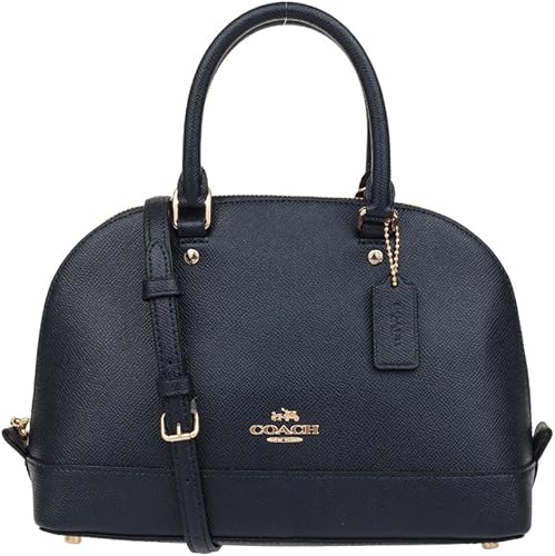 dark blue coach bag