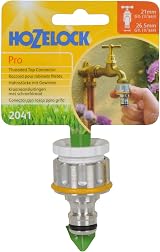 Hozelock Metal Tap Connector 21mm-26.5mm (1/2-3/4 Inch) External Threaded Taps view 2