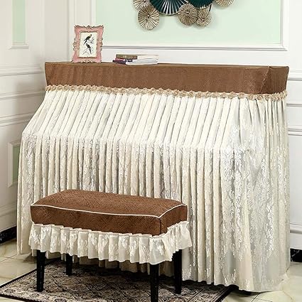 Dustproof Piano Cover Cloth Curtain Design Furniture Cover Towel