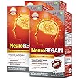 LABO Nutrition NeuroREGAIN - Scallop-derived PLASMALOGEN for Brain Deterioration, Memory, Alertness, Learning, Concentration and Other Cognitive Functions – Suitable for Seniors, Adult Men & Women x3