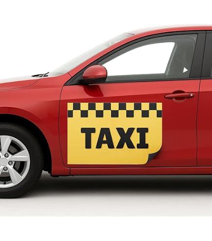 Amazon.com: Taxi Sign Light,Taxi Cab Roof Top Illuminated Sign