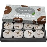 SWCANDY Coconut &amp; Mint Shower Steamers 8 Pack, Home Spa Self Care | Fresh tropical aromatherapy with natural essential oils, shower gift for women, men, wife &amp; husband.