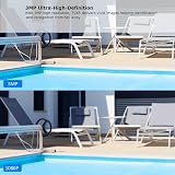 Tapo TC65 2K Outdoor Security Camera 3MP WiFi Wired Person Detection Night view 6