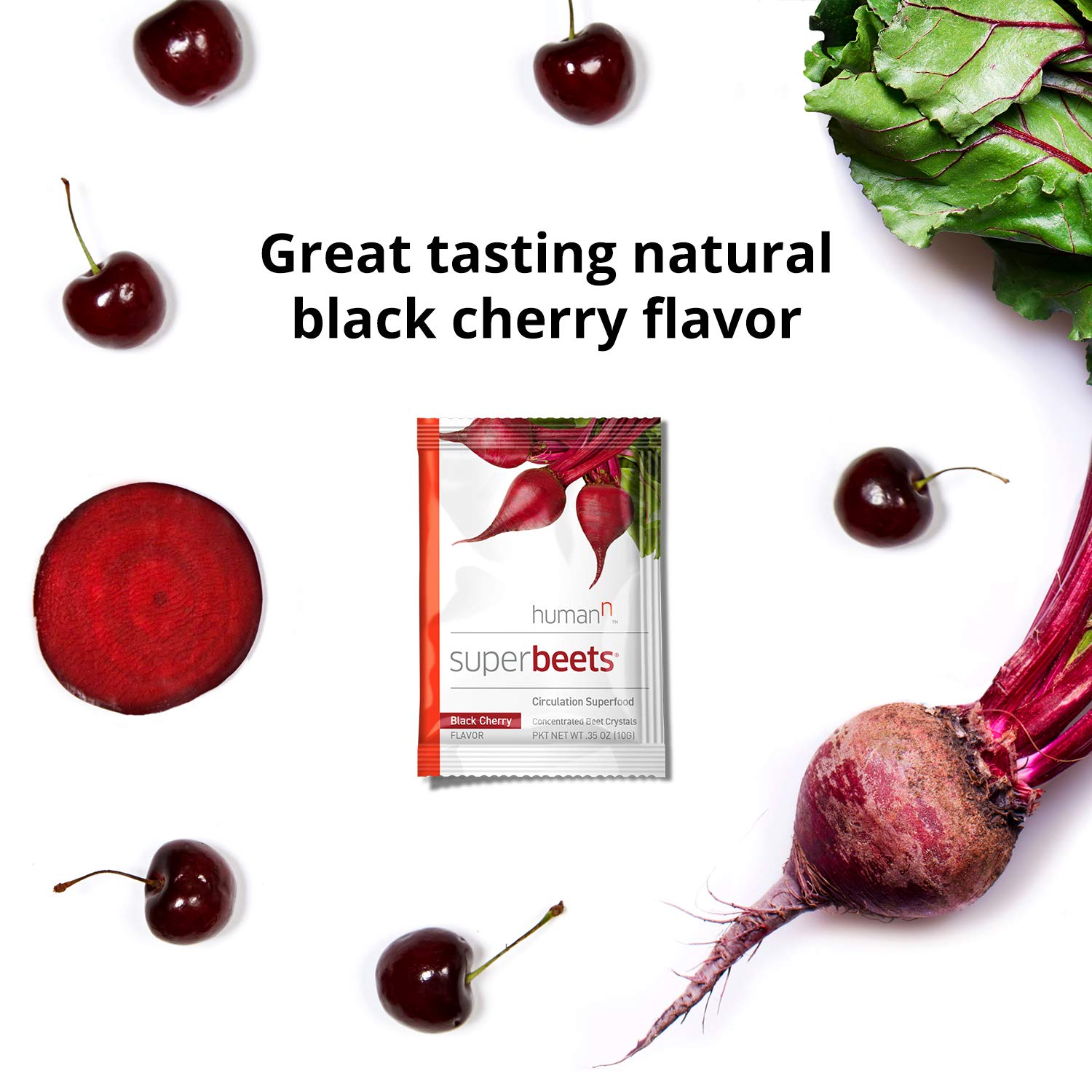 HumanN SuperBeets Circulation Superfood Concentrated Beet Powder Nitric