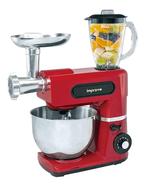 title=Improve IMPSM0403KT Kitchen machine 3 in 1 1500W, ciotola 6l, 6 velocità,