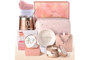 ANFORSUN 40th Birthday Gifts Women, Gifts for 40th Birthday Woman, 40th Birthday Gift Ideas, 40 Year Old Birthday Gifts For Women, Mom, Sister, Wife, Aunt, Coworker, Daughter