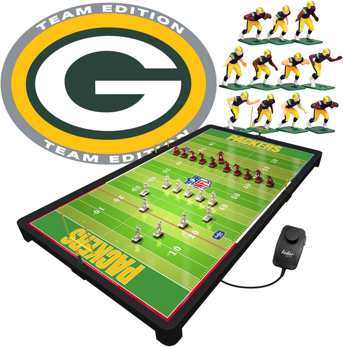 Amazon Com Green Bay Packers Nfl Deluxe Electric Football Game Toys Games