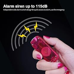 MecArmy SGN5 USB Rechargeable Personal Attack Alarm