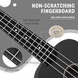 Donner Soprano Ukulele DMU-01 21 In Matte Macaron Bundle Kit Beginners view 3