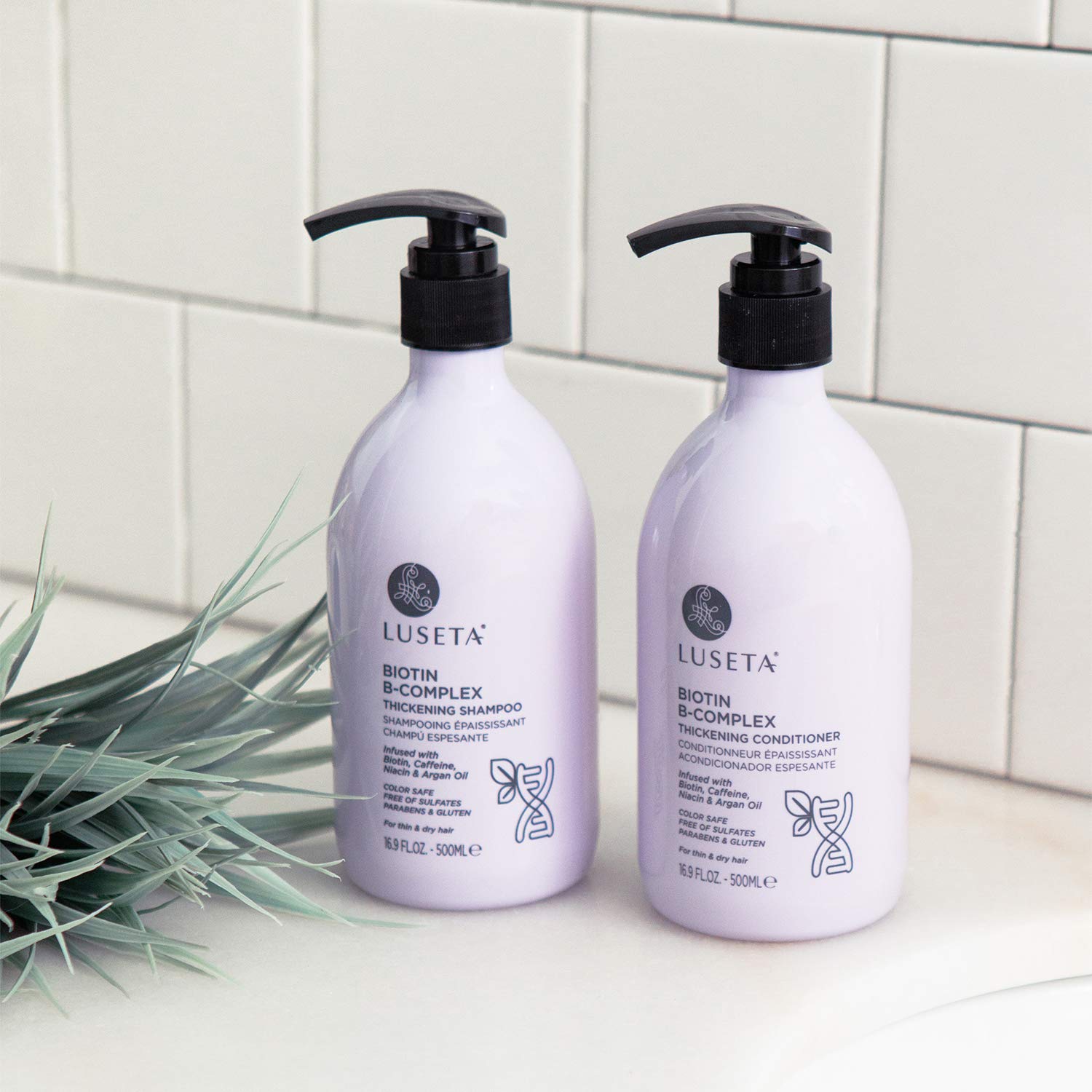 Luseta Shampoo & Conditioner Set for Hair Growth and