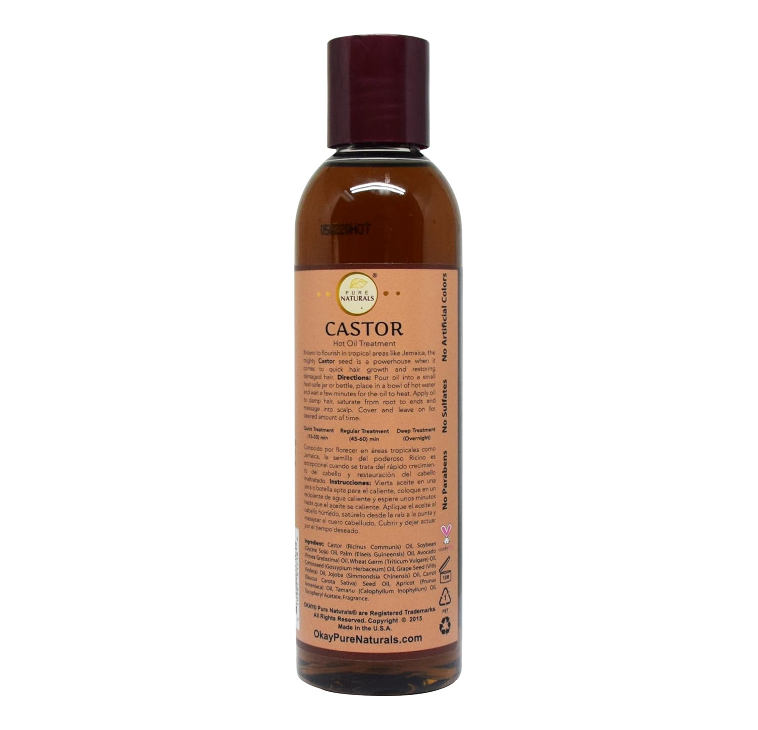 Amazon Com Okay Black Jamaican Castor Oil Treatment For All