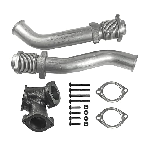 thumbnail image 2 of Rudy's Y-Pipe & Bellowed Up-Pipe Kit For 1999-2003 Ford 7.3L Powerstroke – Stainless Steel 2 of 5