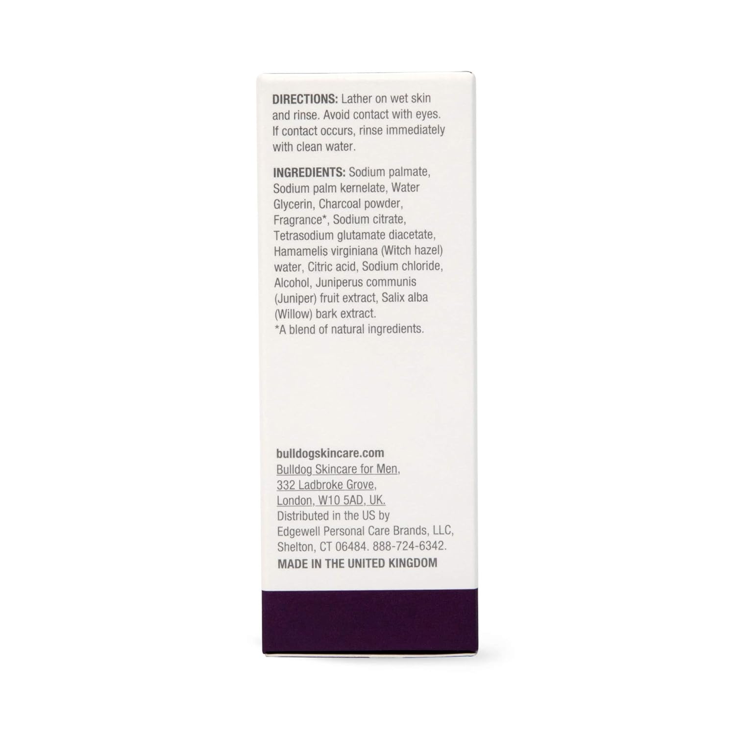 Bulldog Mens Skincare and Grooming Original Moisturizing Bar Soap, 7 ounce : Beauty